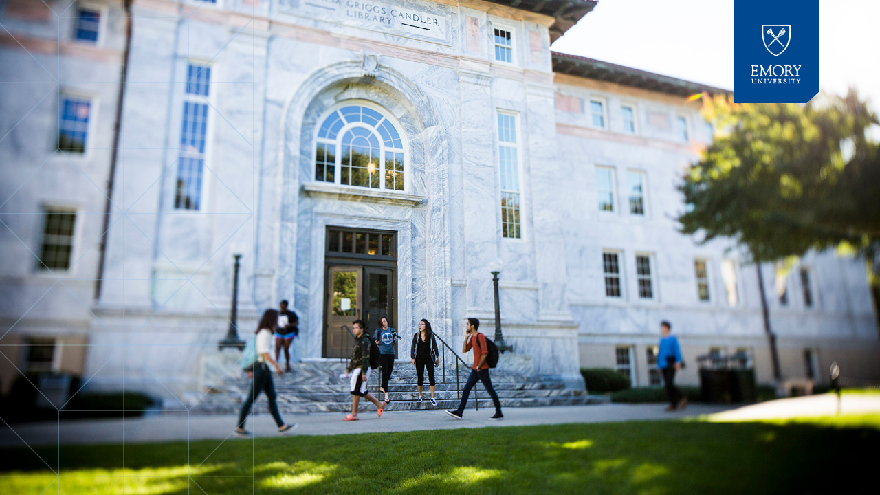 candler library on emory quad